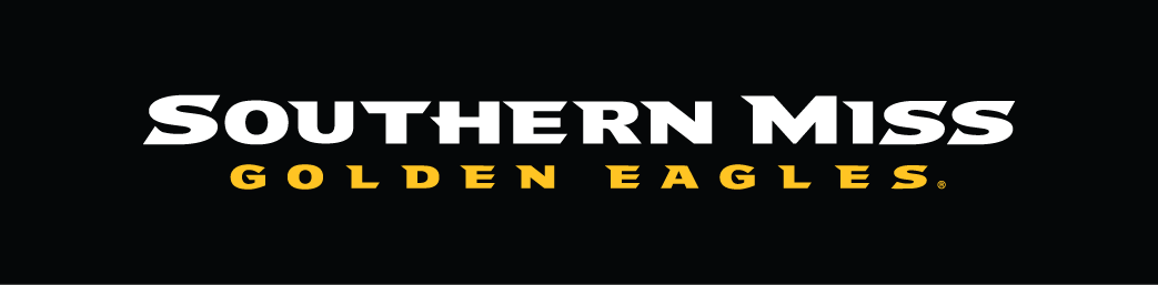 Southern Miss Golden Eagles 2003-Pres Wordmark Logo 07 vinyl decal